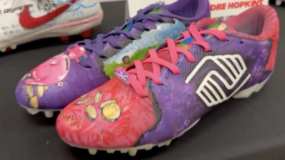 LOOK: A sample of Chiefs’ cleats for the ‘My Cause My Cleats’ campaign