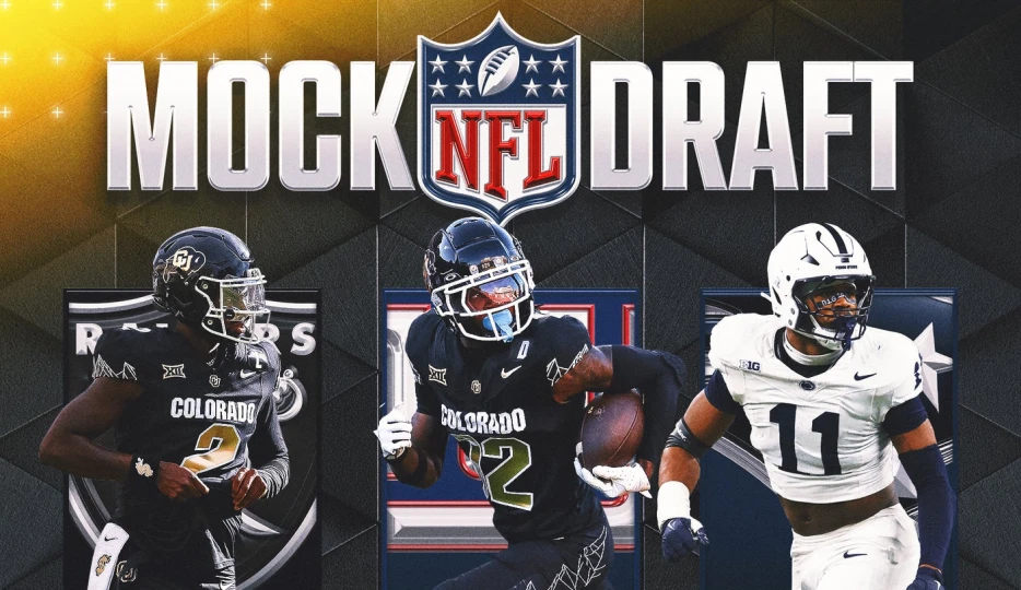 2025 NFL mock draft Travis Hunter, Shedeur Sanders to go 12?