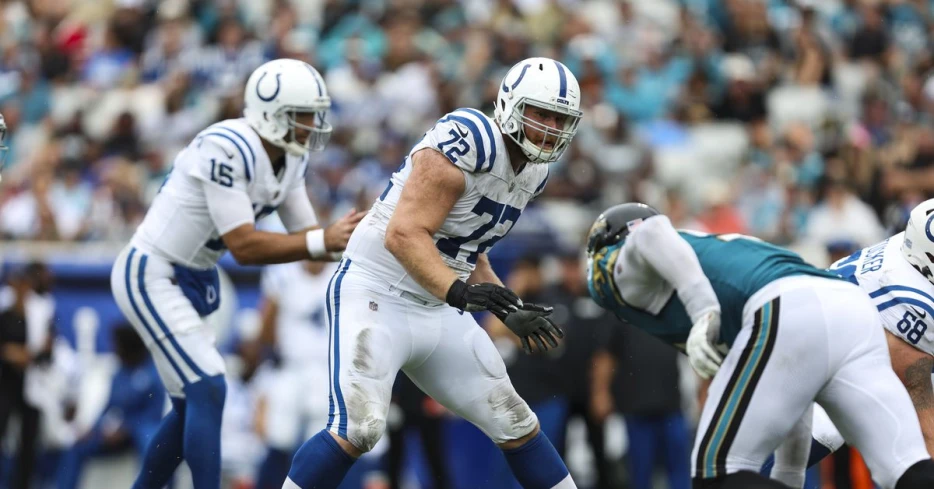 Colts lose key starting veteran bookend for the remainder of the 2024 season