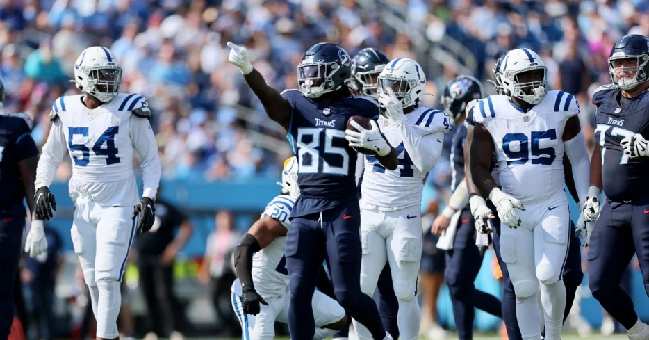 Titans open as 4.5 underdog against the Colts