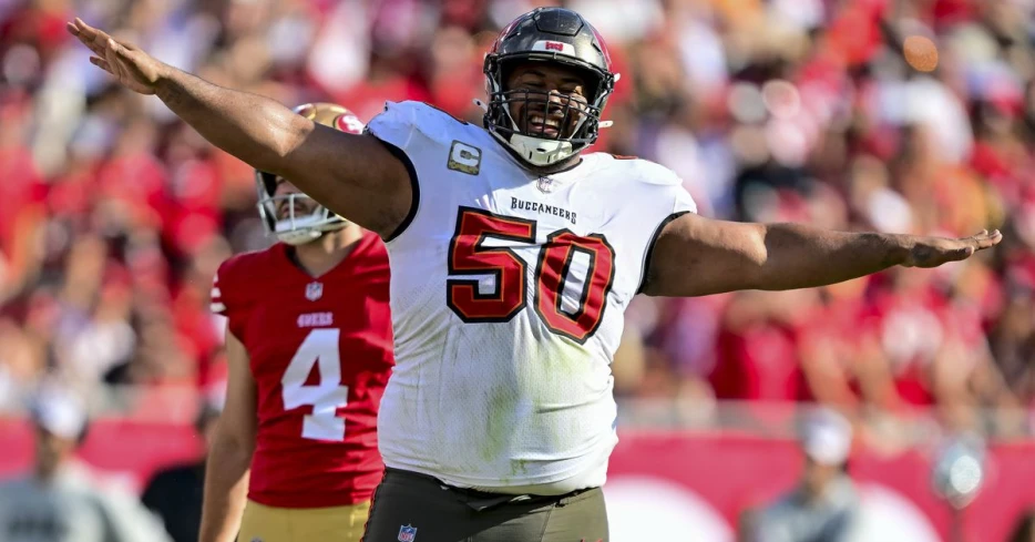 Buccaneers Vita Vea leads NFC defensive tackles in Pro Bowl votes