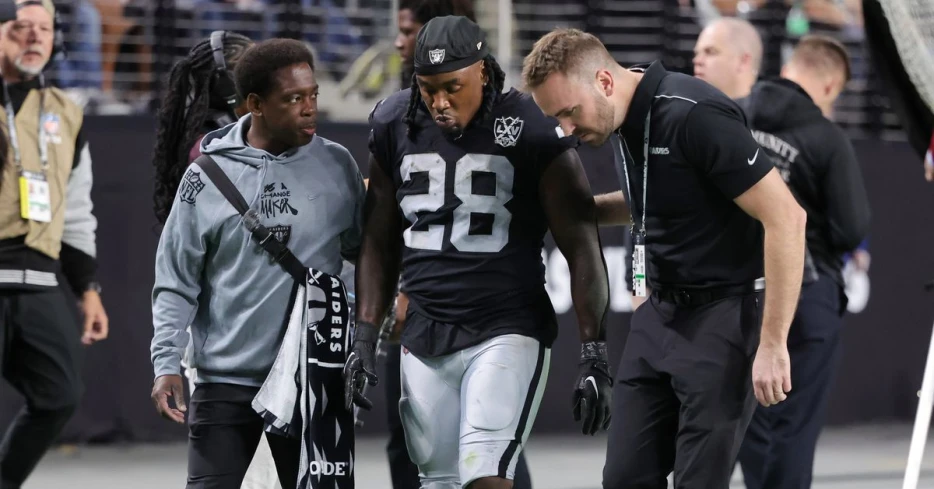 Raiders offense: Sincere McCormick’s absence compounds group