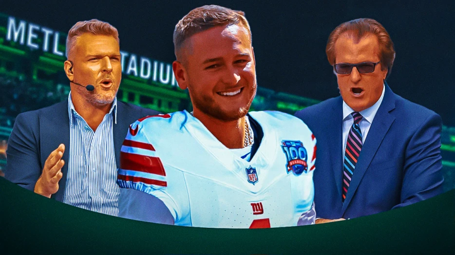 Pat McAfee’s ‘Mad Mel Kiper’ hilariously mocks Quinn Ewers to Giants