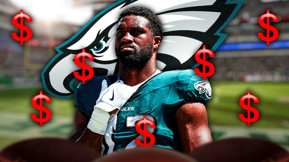 Why Eagles’ Oren Burks was fined $8,333 for Wild Card Round