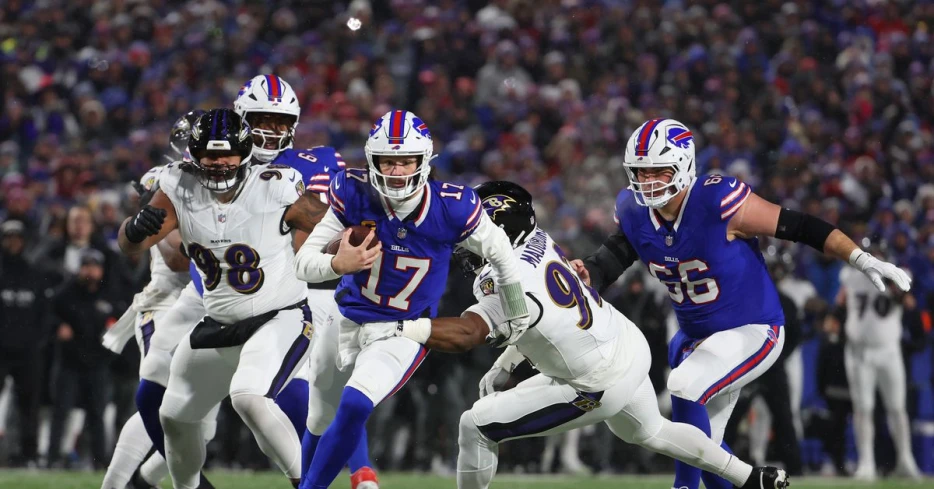 Buffalo Bills vs. Baltimore Ravens Divisional Round playoff second-half game thread