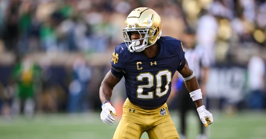 PFF lists Notre Dame CB Benjamin Morrison as intriguing 2025 draft prospect for Colts