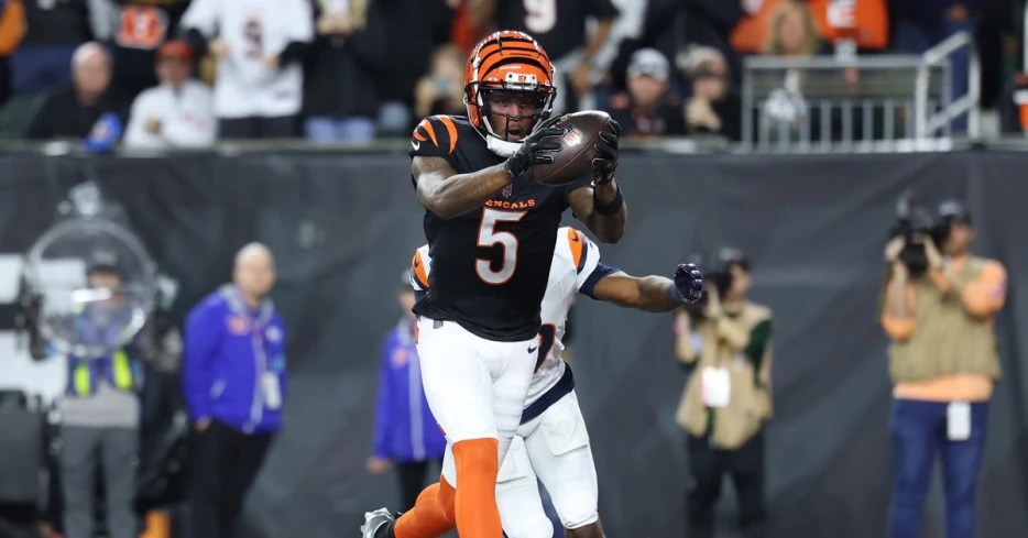 The Bengals’ tag options with Tee Higgins