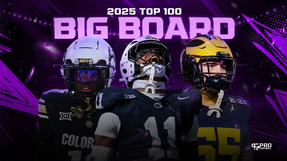 Top 100 NFL Draft Big Board: Matthew Golden, Devin Neal, and Cam Skattebo Surge Late in College Football Season