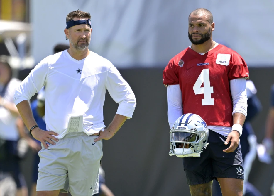 Cowboys’ $240 Million QB Dak Prescott Makes Feelings Clear on Brian Schottenheimer Possibly Taking Over as Dallas’ Head Coach