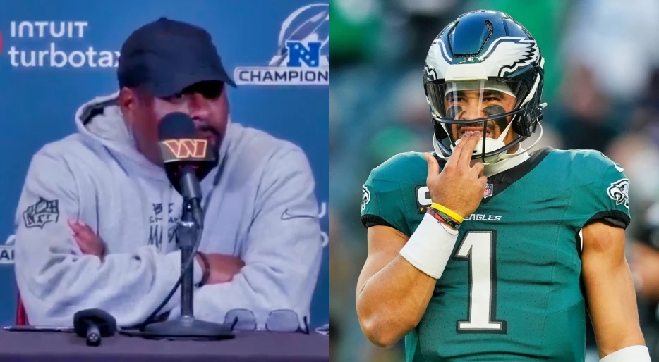 Washington Commanders DC Delivers Ugly Threat To Eagles QB Jalen Hurts Ahead Of NFC Title Game