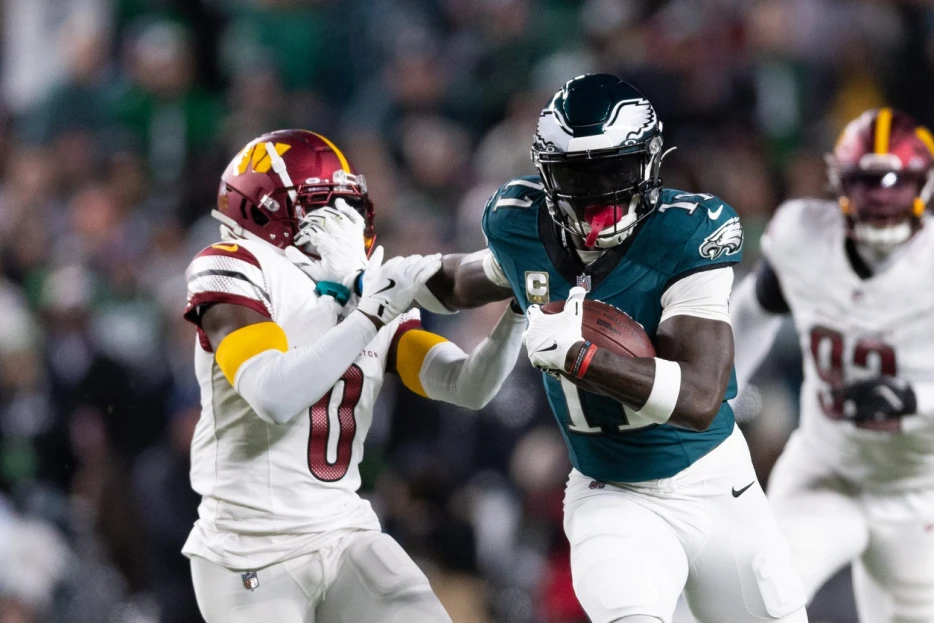 Eagles Are 6-Point Favorite Against Commanders in NFC Championship Game