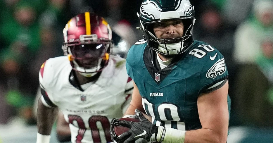 Eagles-Commanders Final Injury Report: Dallas Goedert WILL play, Cam Jurgens questionable