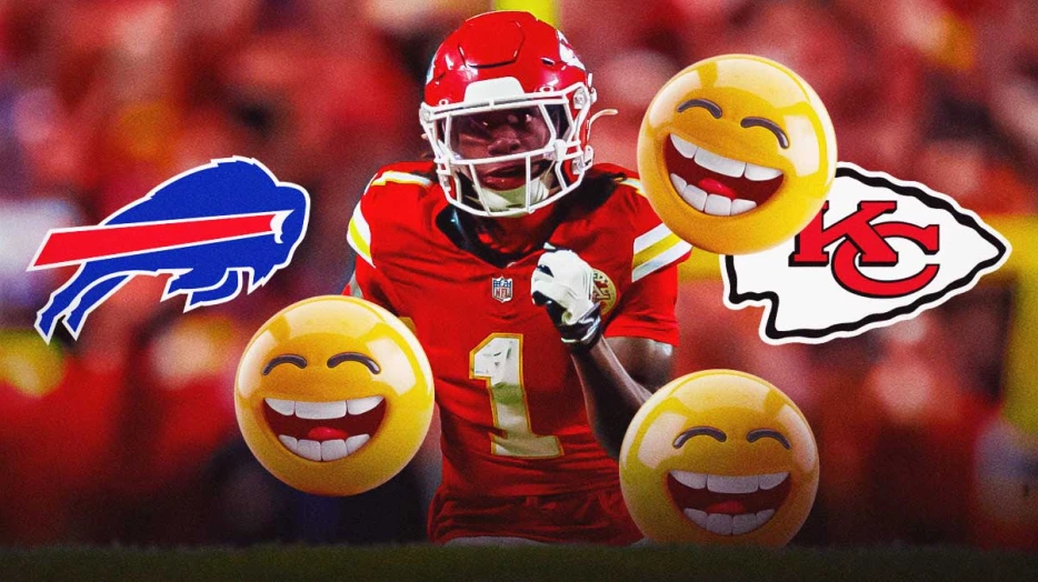 Chiefs’ Xavier Worthy takes savage shot at Bills after AFC Championship win