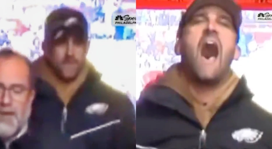 Crazy Footage Resurfaces Of Eagles HC Nick Sirianni Screaming Heated Message To Chiefs Fans Following 2023 Regular Season Game At Arrowhead As They Get Set To Face Off At Super Bowl 59