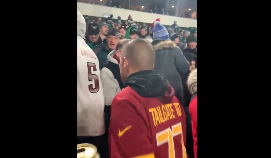 Eagles Fans Made Sure Tailgate Ted Heard it on His Way Out the Door