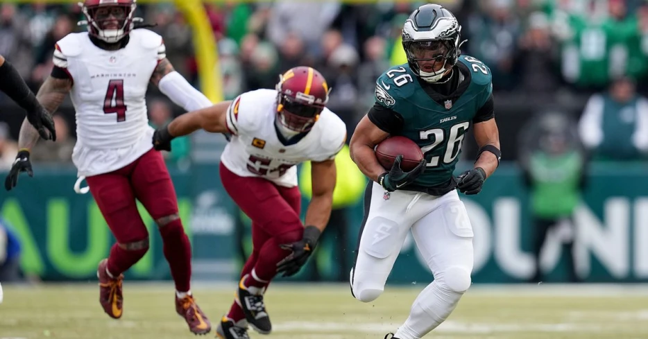 Game Recap: NFC Championship game - Commanders fumble the game away; Eagles win in a rout 55-23