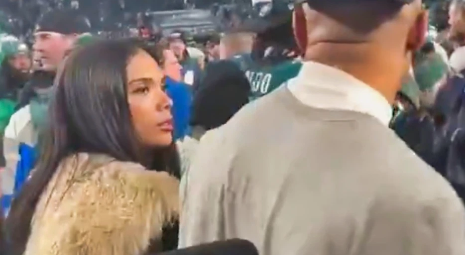 Jalen Hurts’ Fiancée Caused A Major Stir On The Field After Eagles Beat The Commanders In The NFC Championship Game