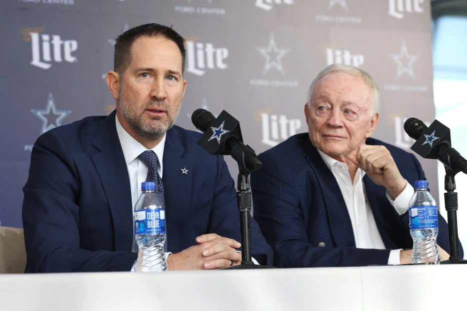 Jerry Jones Gets Emotional Introducing Brian Schottenheimer as Newest Dallas Cowboys Head Coach