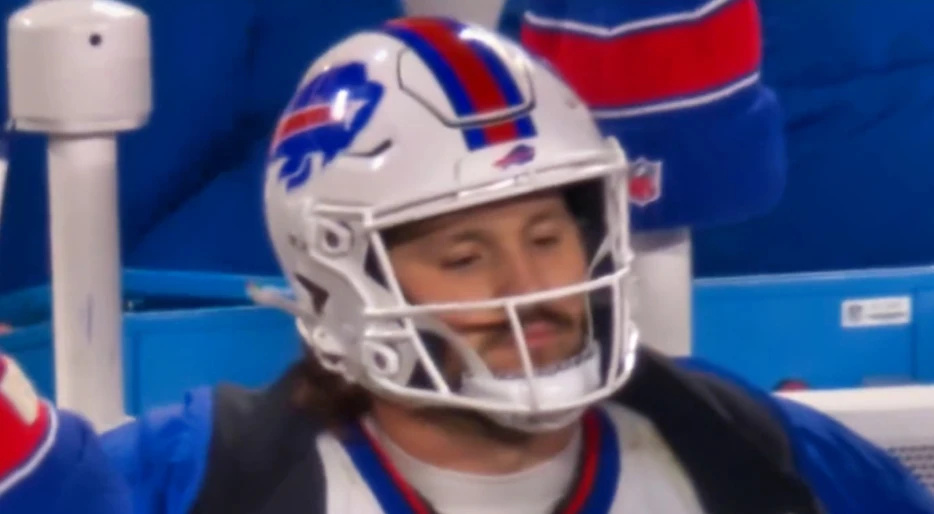 Josh Allen Had The Most Heartbreaking Reaction To Bills Losing The AFC Championship Game vs. Chiefs