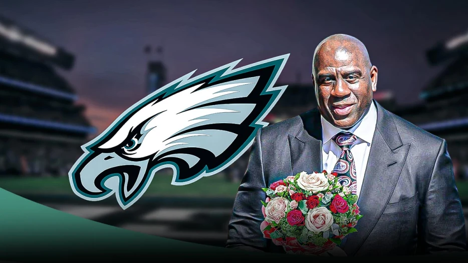 Magic Johnson gives Eagles their flowers after disappointing Commanders loss