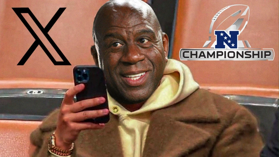 Magic Johnson’s prideful messages for Commanders after NFC Championship loss