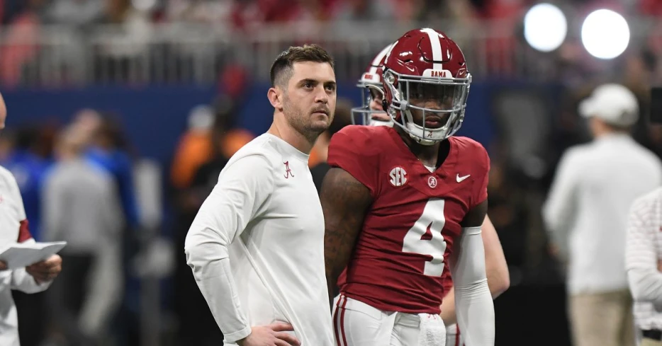 NFL draft: QB Jalen Milroe talks about Browns OC Tommy Rees, shared time at Alabama