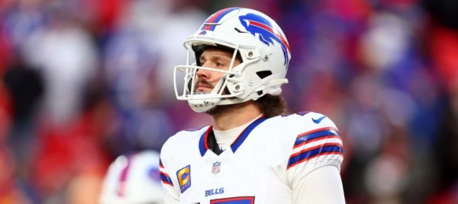 Sideline video showed Josh Allen's stunned reaction to the Bills' failed attempt on fourth down