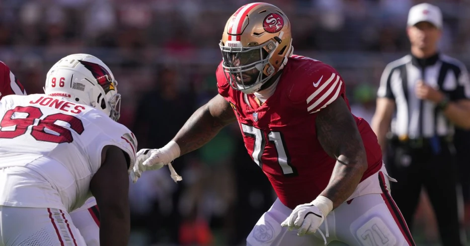 What are the biggest needs for the 49ers along the offensive line?