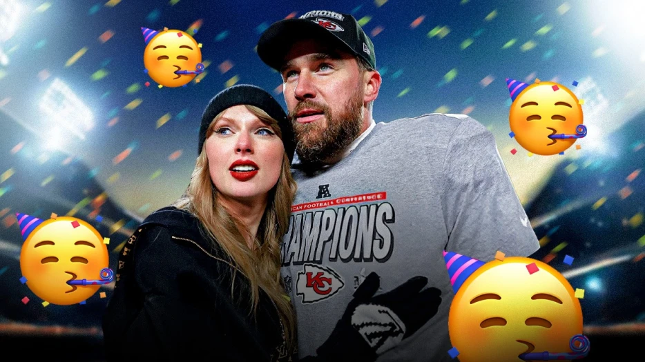 How Taylor Swift, Travis Kelce celebrated AFC win