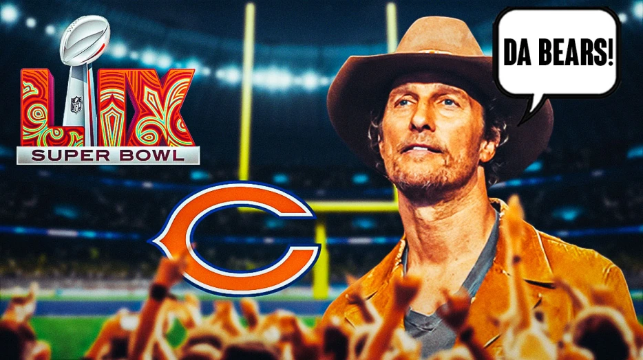 Matthew McConaughey reveals hilarious Bears Super Bowl commercial