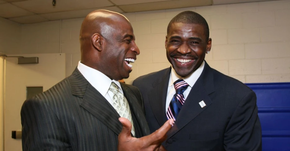 Michael Irvin is frustrated with the Cowboys passing up Deion Sanders