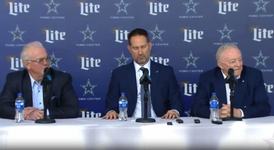 Things Got Incredibly Awkward During Brian Schottenheimer’s Introductory Press Conference When Everyone Gave Jerry Jones’ Son The Cold Shoulder