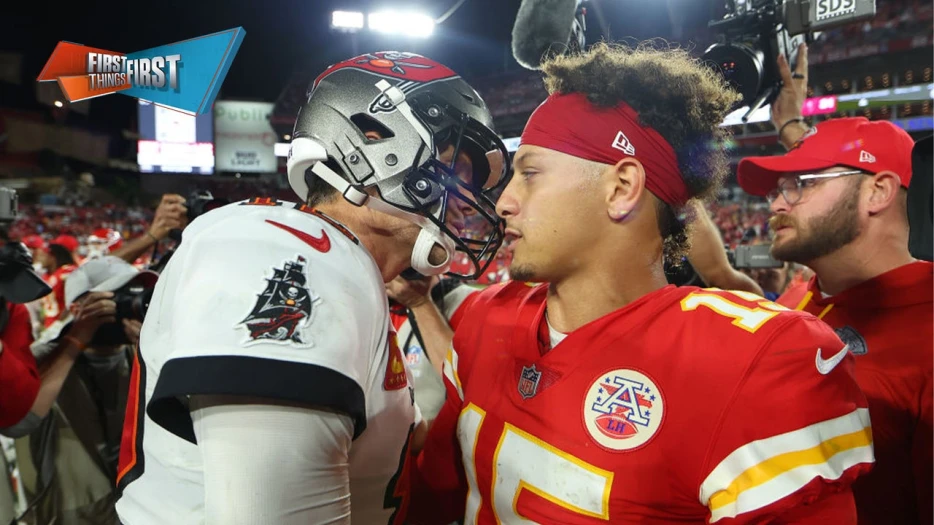 Tom Brady dethrones Mahomes in "Best of the 21st century" QB Tiers: 'For now' | First Things First