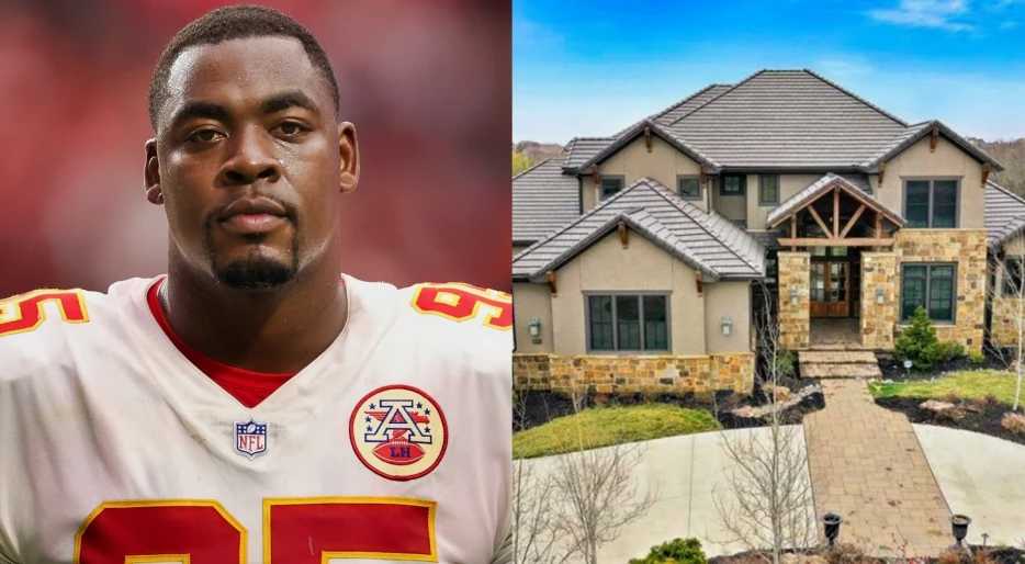 Chris Jones’ $3.4 Million Overland Park Mansion: Sneak Peek Inside The Kansas City Chiefs Star’s 9,163 Square-Foot Residence