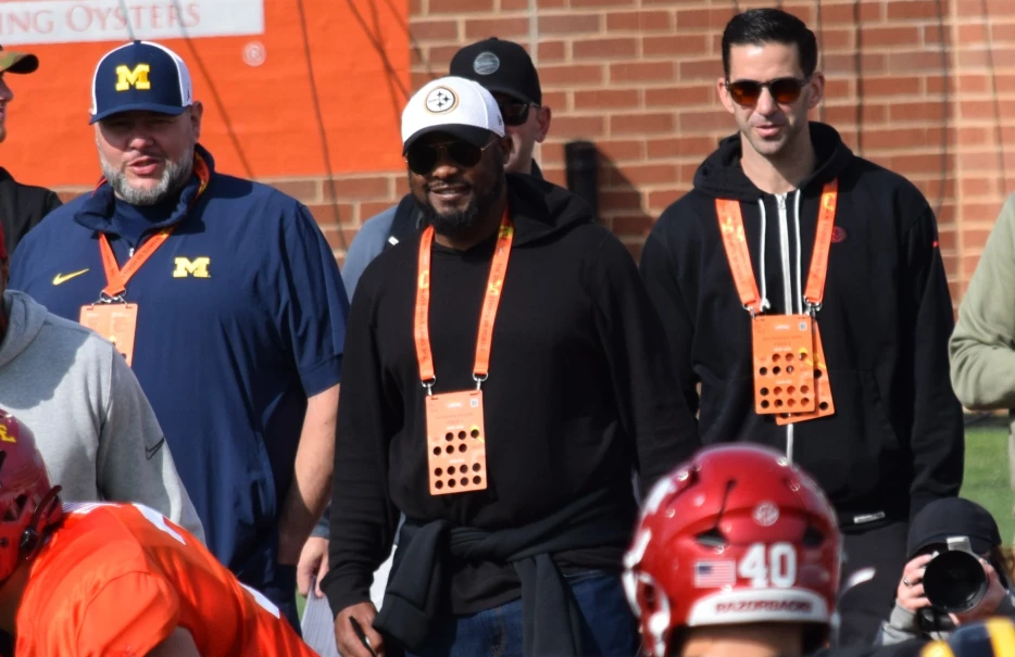 Mike Tomlin, Steelers All Over Defensive Linemen at Senior Bowl