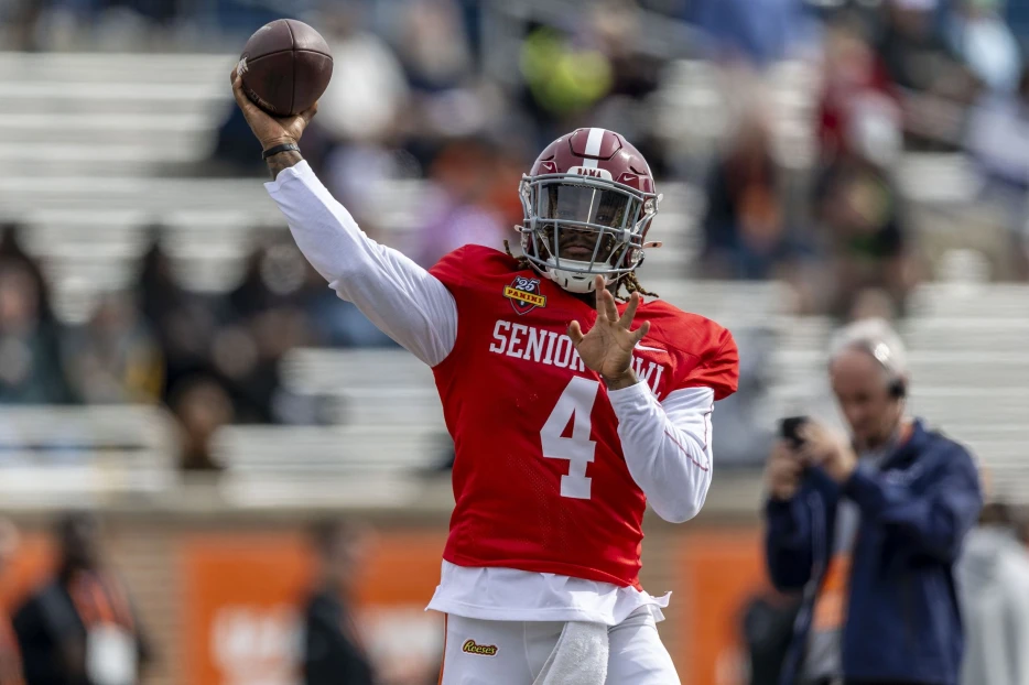 NFL Insider Draws Comparisons Between Alabama QB Jalen Milroe and Anthony Richardson During Senior Bowl Practice