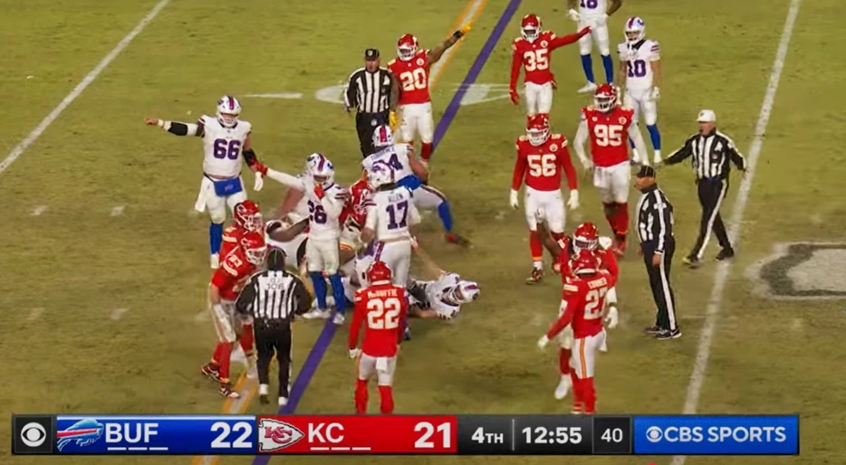 Social Media Detectives Uncovered Incredibly Suspicious Details About The NFL Down Judge Who Controversially Ruled Josh Allen Short Of First Down Marker In Bills-Chiefs AFC Championship Game