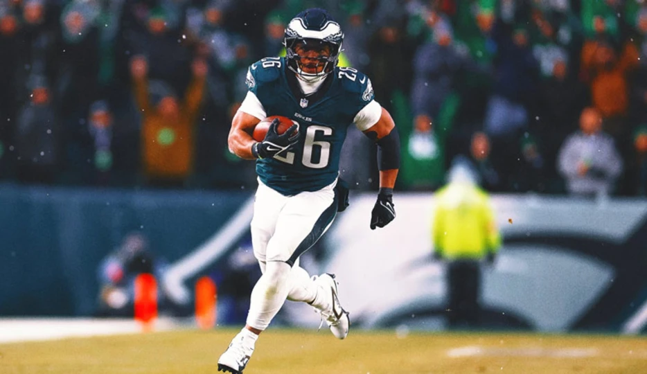 Eagles RB Saquon Barkley's historic 2024 season by the numbers