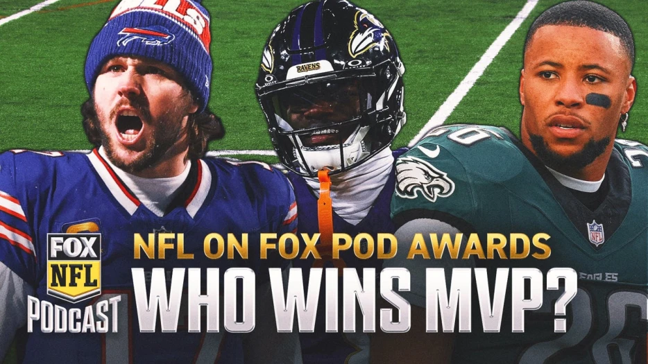 Saquon Barkley, Lamar Jackson &amp; Josh Allen headline NFL on FOX's MVP award | NFL on FOX Pod