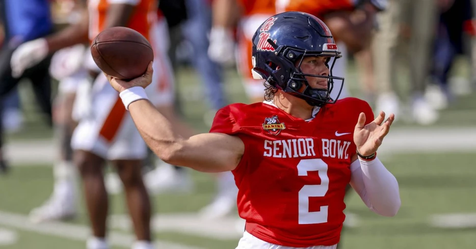 2025 Senior Bowl winners: Has Jaxson Dart worked his way up to QB2?