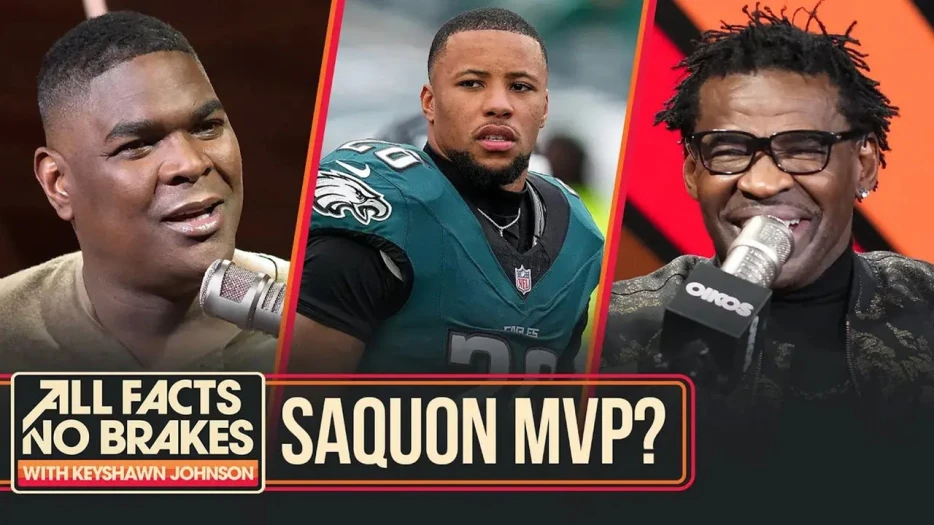 Michael Irvin &amp; Keyshawn on why Saquon Barkley is the TRUE MVP &amp; can he break Terrell Davis’ record?