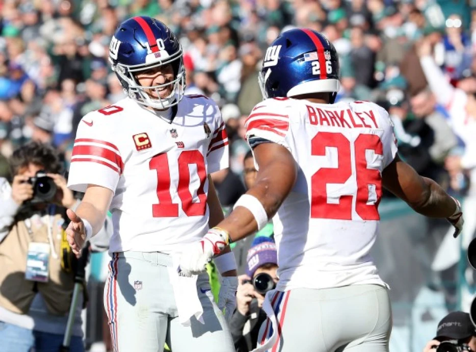 Eli Manning rooting for 'dear friend' Saquon Barkley to win Super Bowl