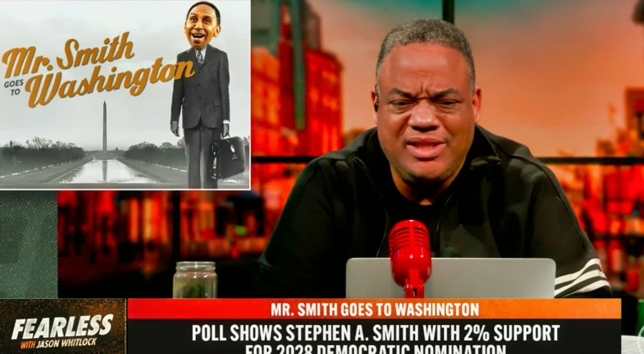 Jason Whitlock Warns That “Fraud” Stephen A. Smith Really Could Become The President Of The United States After Curious Poll Results