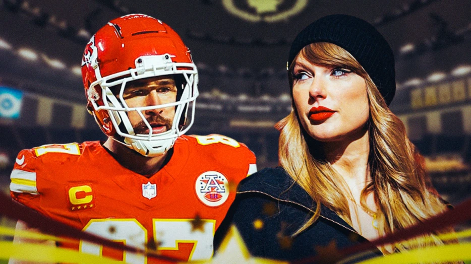 Fans think Travis Kelce was paying homage to Taylor Swift with Super Bowl outfit