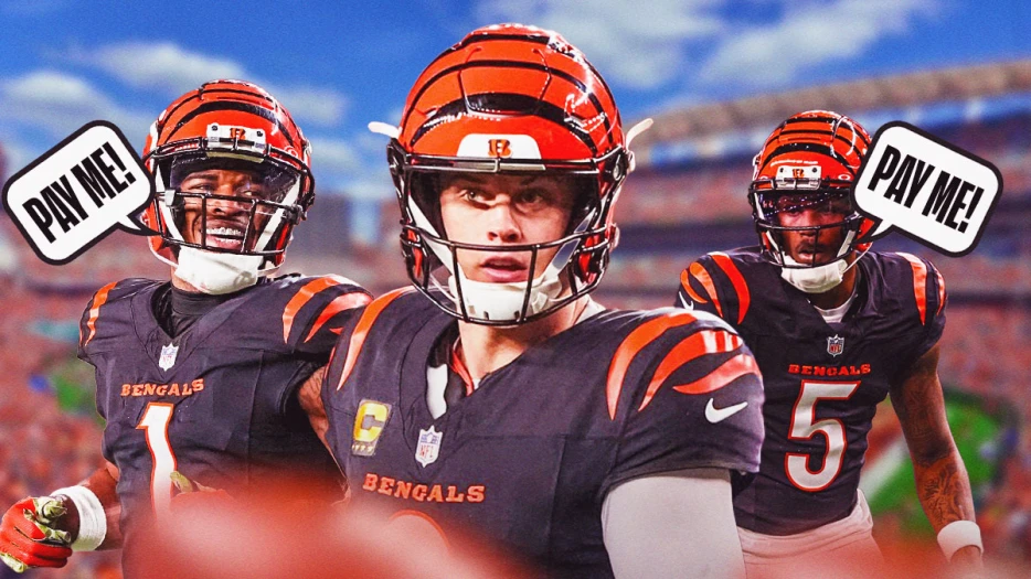 Joe Burrow’s optimistic outlook on Bengals paying Ja’Marr Chase, Tee Higgins