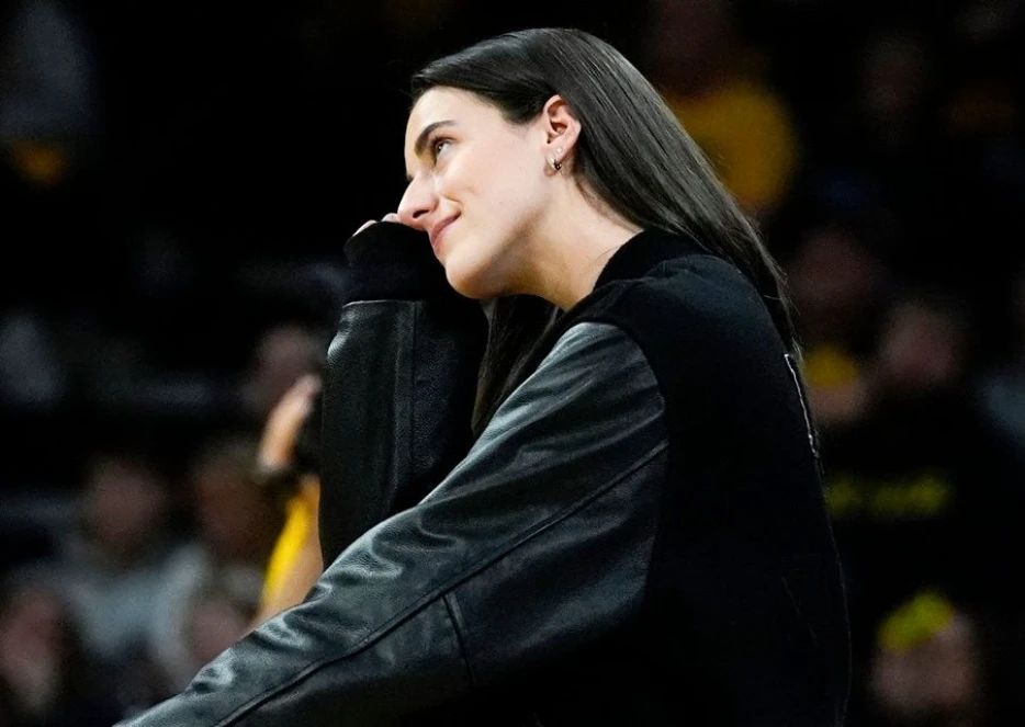 See What Made WNBA Superstar Caitlin Clark Get Emotional During Iowa Jersey Retirement