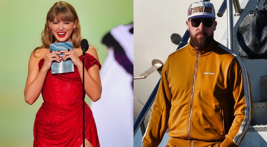 Taylor Swift Sent A Raunchy Message To Travis Kelce That Was Pretty Hard To Miss During The Grammys