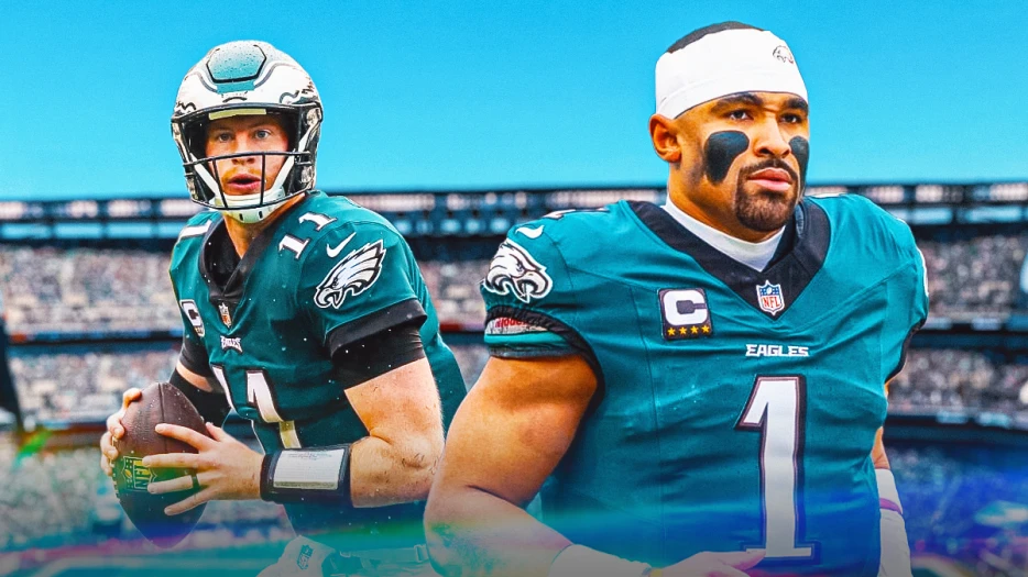 Carson Wentz breaks down initial impression of Eagles QB Jalen Hurts