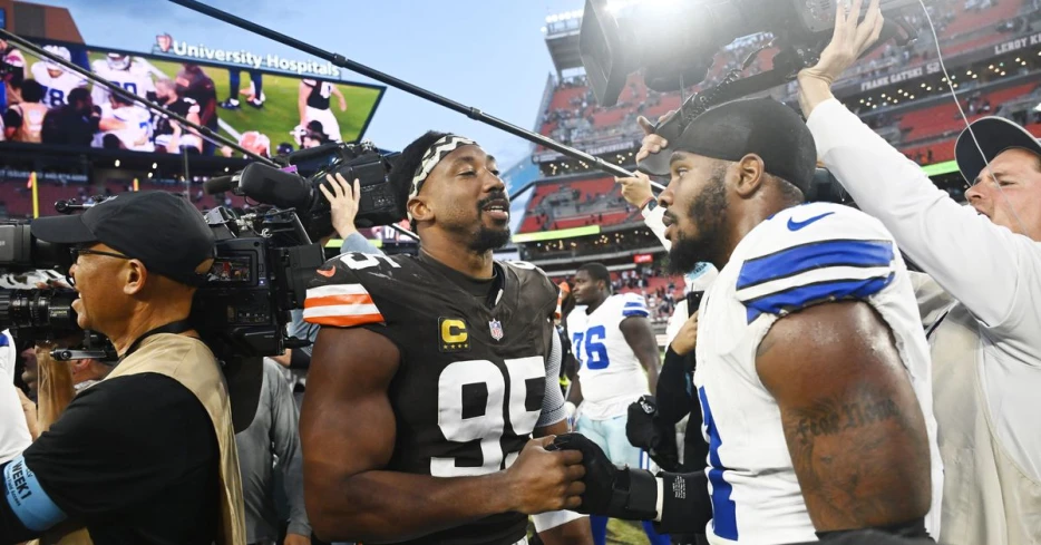 Considering a Myles Garrett trade would start showing Cowboys commitment to winning