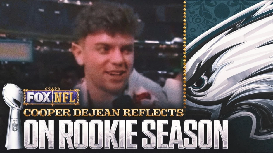 Cooper DeJean reflects on his rookie season and playing in his first Super Bowl